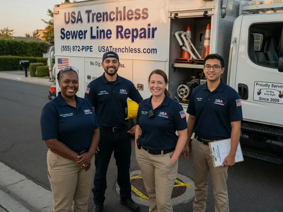 Sewer Line Repair company in Burnt Cabins, PA